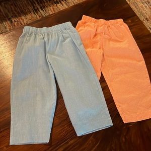 2 pairs Seersucker Pants